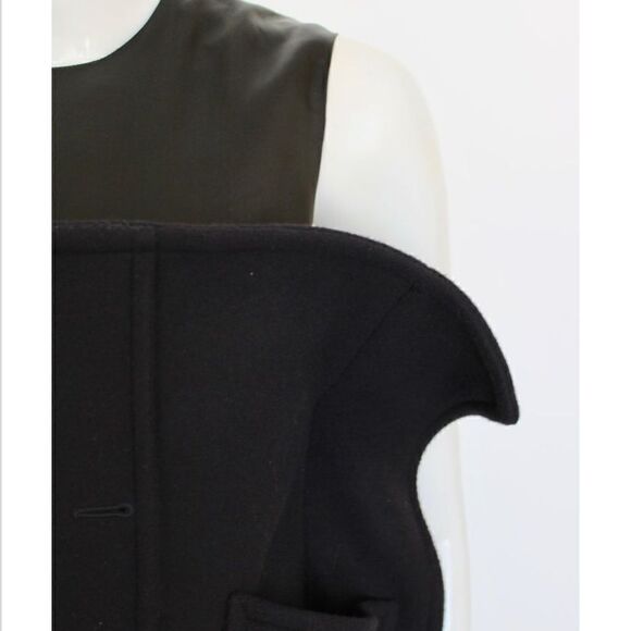 NWT Maison Margiela wool blend pocket dress in black size EU 42(US 10) - Picture 8 of 16